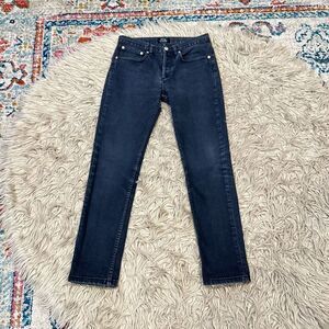 A.P.C. Black jeans size 26